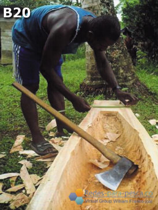En labores de talla canoa