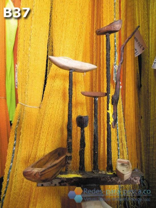 Distintas maderas - canoas - arte
